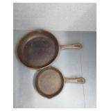 CAST IRON FRY PANS