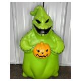 OOGIE BOOGIE NIGHTMARE BEFORE CHRISTMAS BLOW MOLD