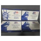 2005 PROOF SET, STATE QUARTER SETS (3)