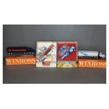 (4) WINROSS DIE-CAST TRUCKS