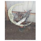 METAL BEDTIME STORIES GARDEN ART SCULPTURE