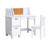 KIDKRAFT STUDY DESK WITH CHAIR, NEW
