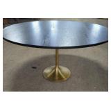 60" ROUND BLACK TABLE
