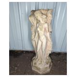RESIN 3 GREEK WOMEN GARDEN STATUE BASE (NO TOP)
