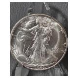 WALKING LIBERTY HALF DOLLAR 1945-S
