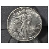 WALKING LIBERTY HALF DOLLAR 1941-S