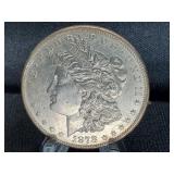 MORGAN SILVER DOLLAR 1878-S