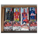 MARVEL AVENGERS ACTION FIGURES (4)