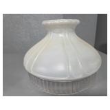 GLASS LAMP SHADE 10" BASE, 8" TALL