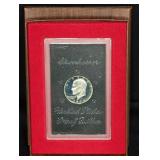 1973-S EISENHOWER SILVER PROOF DOLLAR (BROWN)