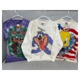 VINTAGE LOONEY TUNES SWEATSHIRT AND SHIRTS NWT