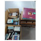 RECORDS, 8 TRACKS AND CASSETTE TAPES
