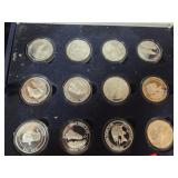 (22) ONE TROY OUNCE SILVER ROUNDS