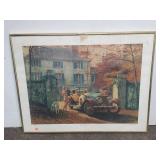 FRAMED PRINT SILVER GHOST AUTUMN LEAVES