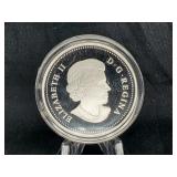 2009 $8 STERLING SILVER ROYAL CANADIAN MINT COIN