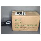 CASE OF 6 WELLY 1:24 SCALE BLANK POLICE DIECASTS