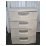 PLASTIOC SGTORAGE DRAWERS