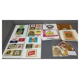 ALCOHOL LABELS AND WRAPPERS