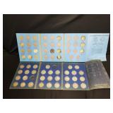 (43)  LIBERTY HALF DOLLARS - 2 FOLDERS
