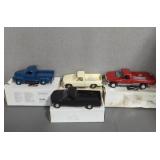 4 DEALER PROMO PLASTIC MODELS