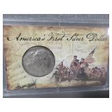 EIGHT REALES DOLLAR IN PLASTIC CASE