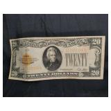 U.S. SERIES 1926 $20 GOLD CERTIFICATE