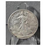 WALKING LIBERTY HALF DOLLAR 1937-D
