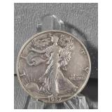 WALKING LIBERTY HALF DOLLAR 1937-S