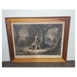 GEORGE WASHINGTON  PRAYER AT VVALLEY FORGE PRINT
