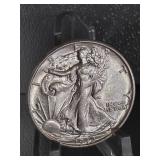 WALKING LIBERTY HALF DOLLAR 1942-S
