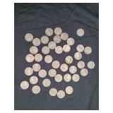 36 BUFFALO NICKELS