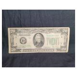 SERIES 1934-D $20 FEDERAL RESERVE NOTE