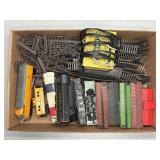 TRAIN CARS AND TRACKS