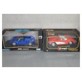 (2) BURAGO & WELLY DIECASTS