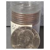 (20) EISENHOWER DOLLAR COINS - 1976