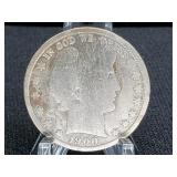 BARBER HALF DOLLAR - 1900
