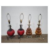 TABLE LAMPS (4)