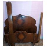 ANTIQUE WALNUT BED FRAME