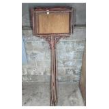 (8) WROUGHT IRON SIGN POST FRAMES
