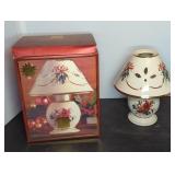 LENOX WINTER GREETING CANDLE LAMP