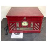 ELECTRO BRAND 9288 TURNTABLE, CD/CASSETTE, RADIO