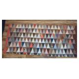 VINTAGE QUILT, ~70"X70"