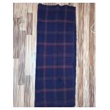 WOOL BLANKET, ~70"X70"