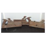 (3) ANTIQUE WOOD PLANES