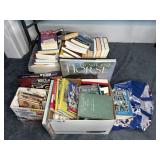 LARGE GROUP OF BOOKS, ASST. GENRES