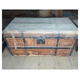 FLAT TOP TRUNK, 34"X18"X16"