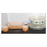 PYREX AND FIRE KING GLASS GROUPING