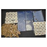 ASST. WHEAT PENNIES, LARGE GROUPING, SOME IN BOOKS