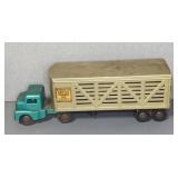 STRUCTO CATTLE FARMS TOY TRUCK AND TRAILER