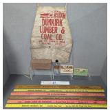 DUNKIRK, NY ADVERTISING COLLECTIBLES